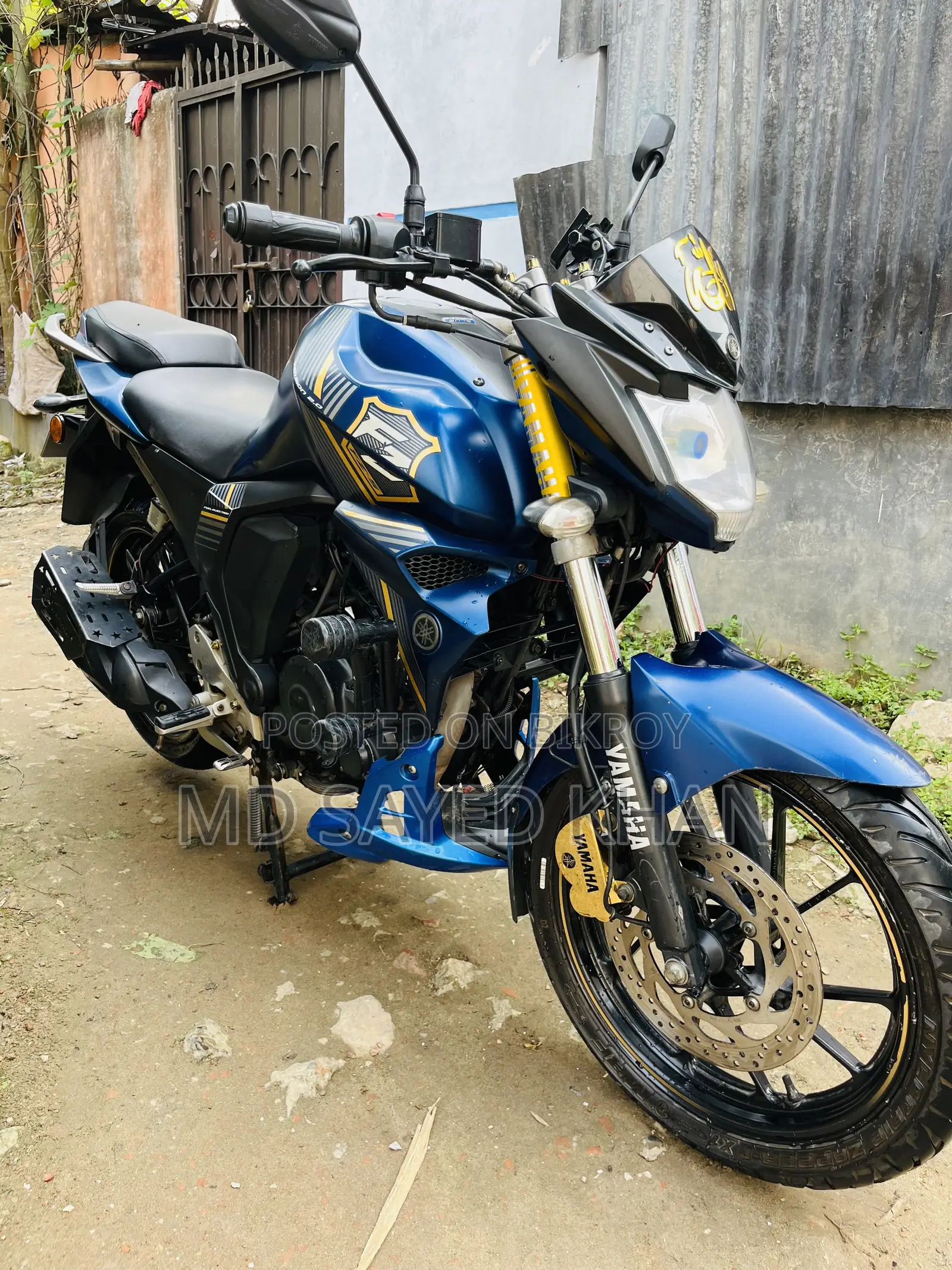 Yamaha FZS V2 2022 Blue