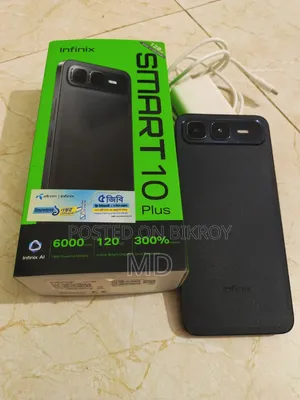 Infinix Smart 10 Plus 128 GB Black