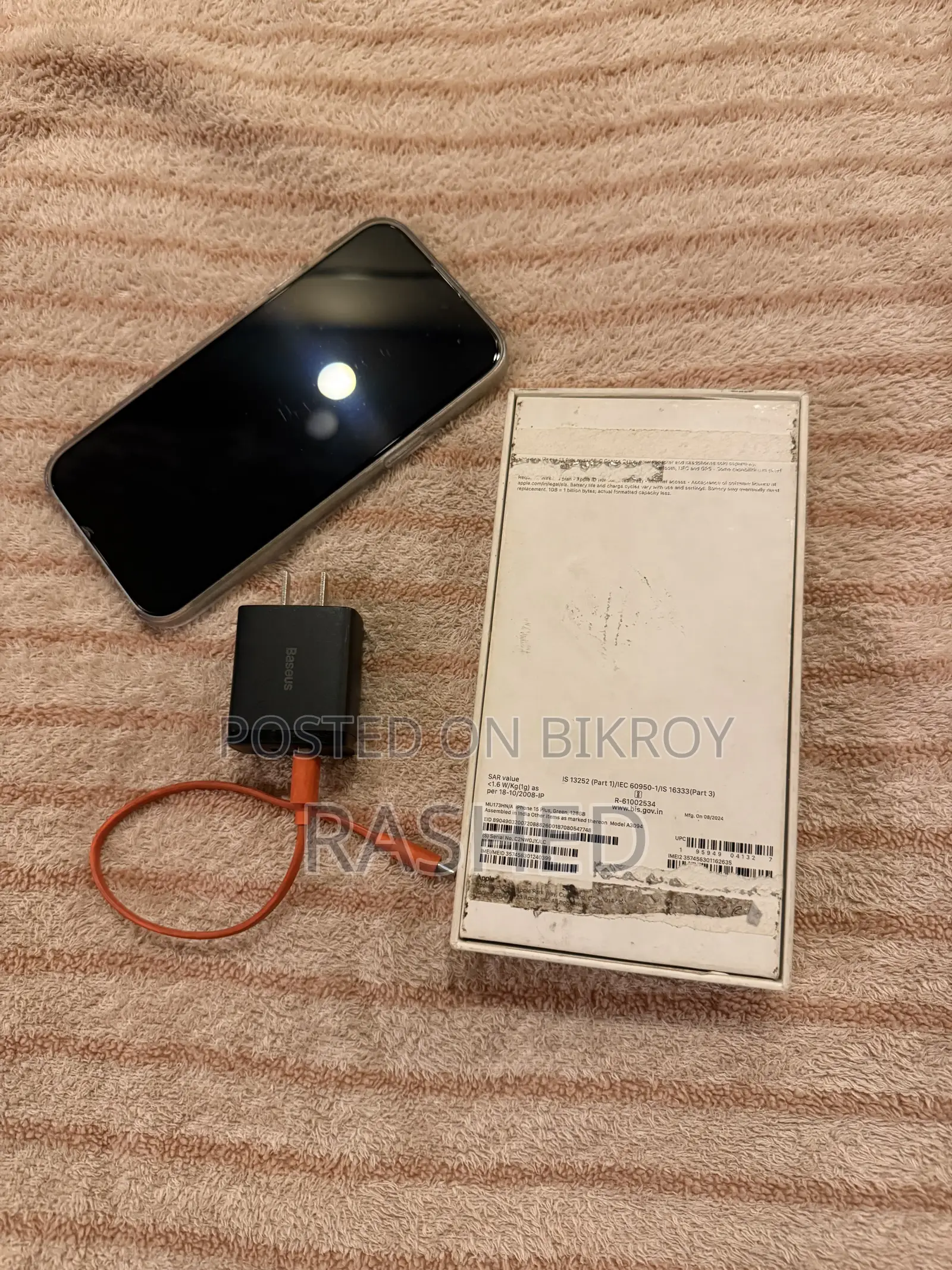 Apple iPhone 15 Plus 128 GB Green