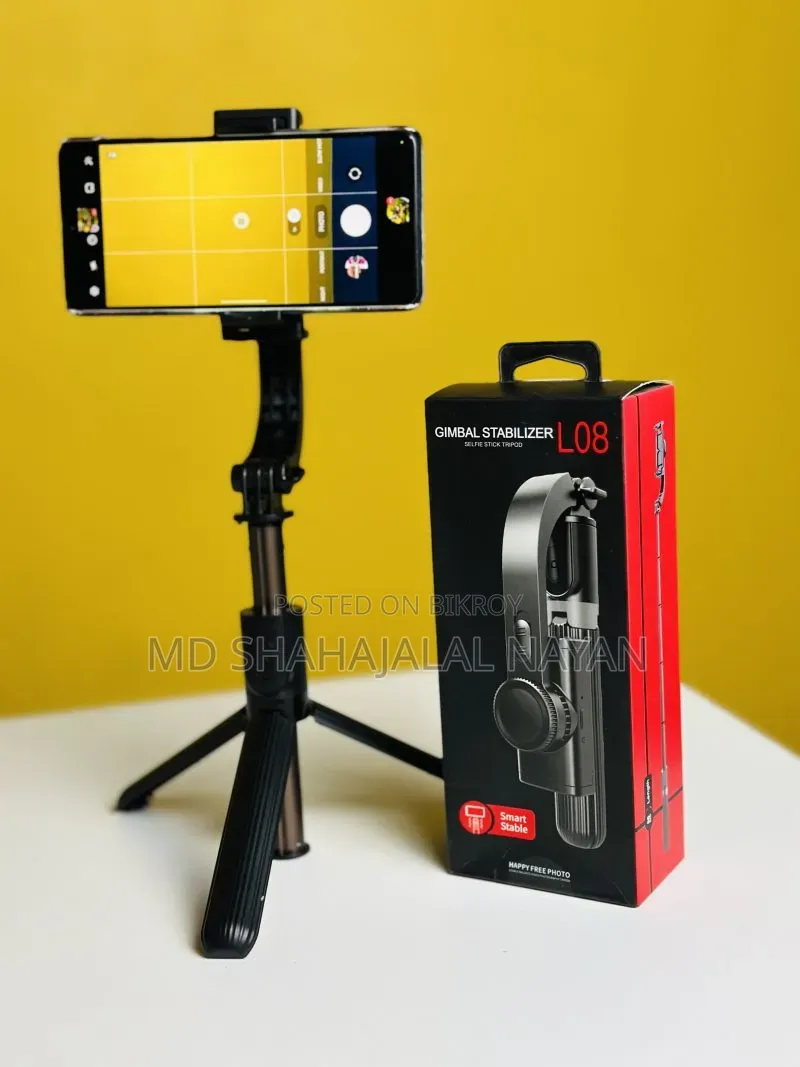 Gimbal L08 Gimbal for Vlog Video or Selfie Sticks