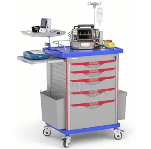 Emergency Trolley; First Aid Crash Cart