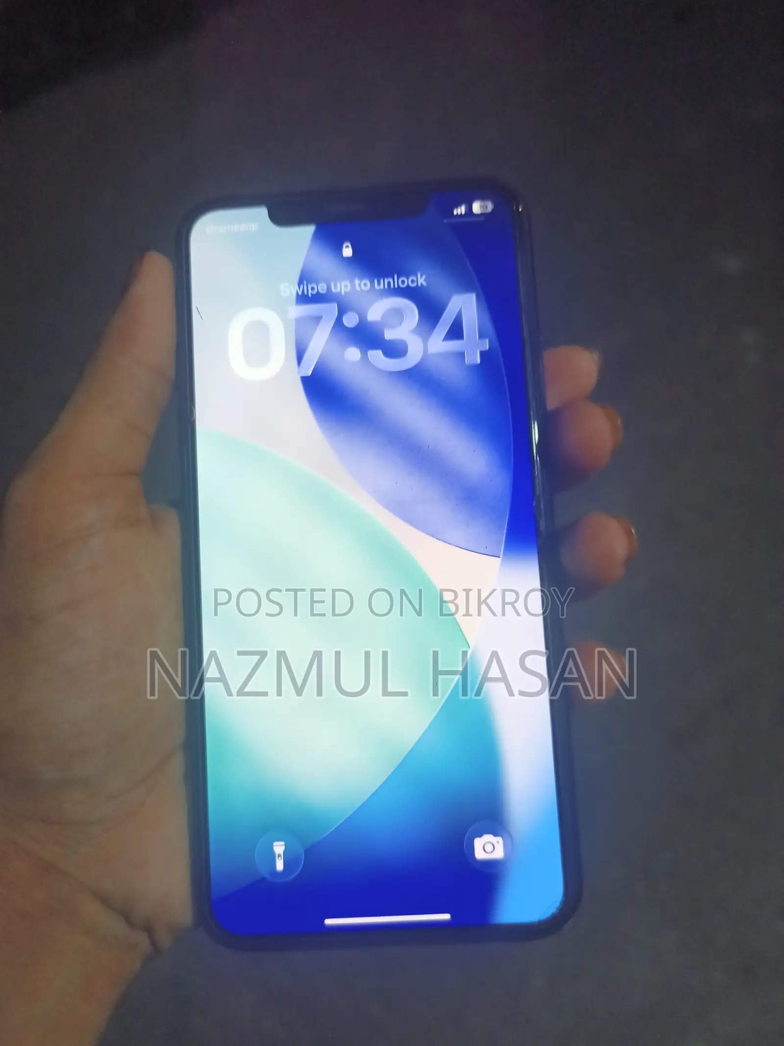 অ্যাপল আইফোন ১১ প্রো ম্যাক্স ৬৪ জিবি ব্ল্যাক