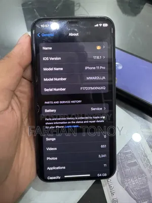 Apple iPhone 11 Pro 64 GB Graphite