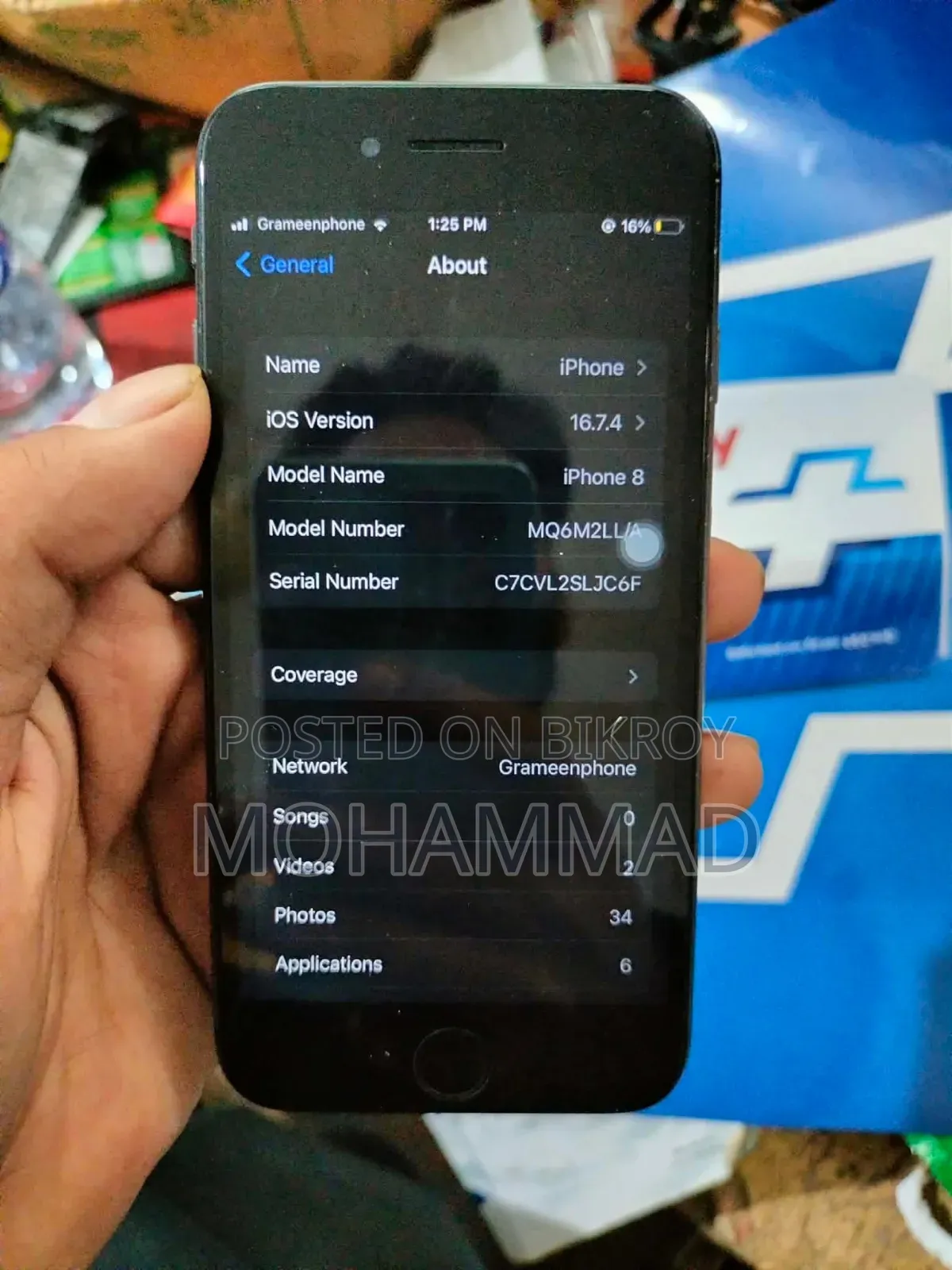 Apple iPhone 8 64 GB Black