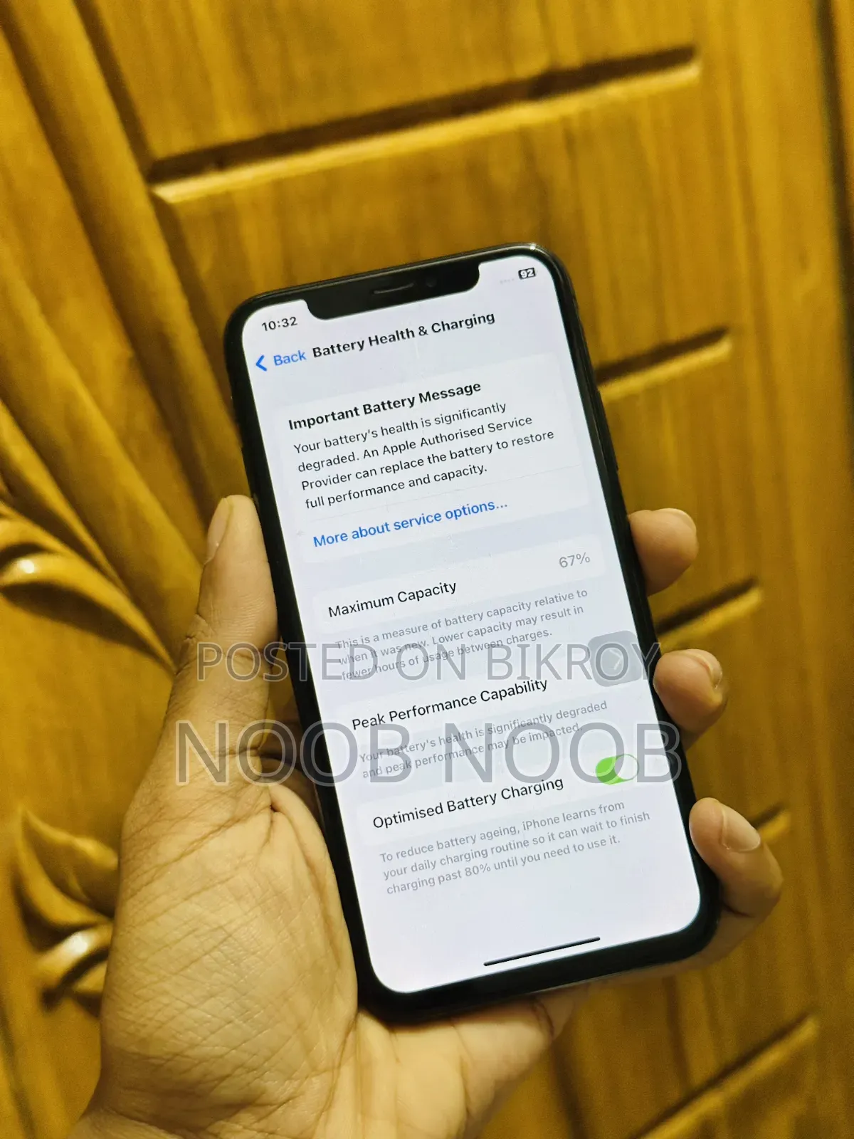 Apple iPhone X 64 GB Black