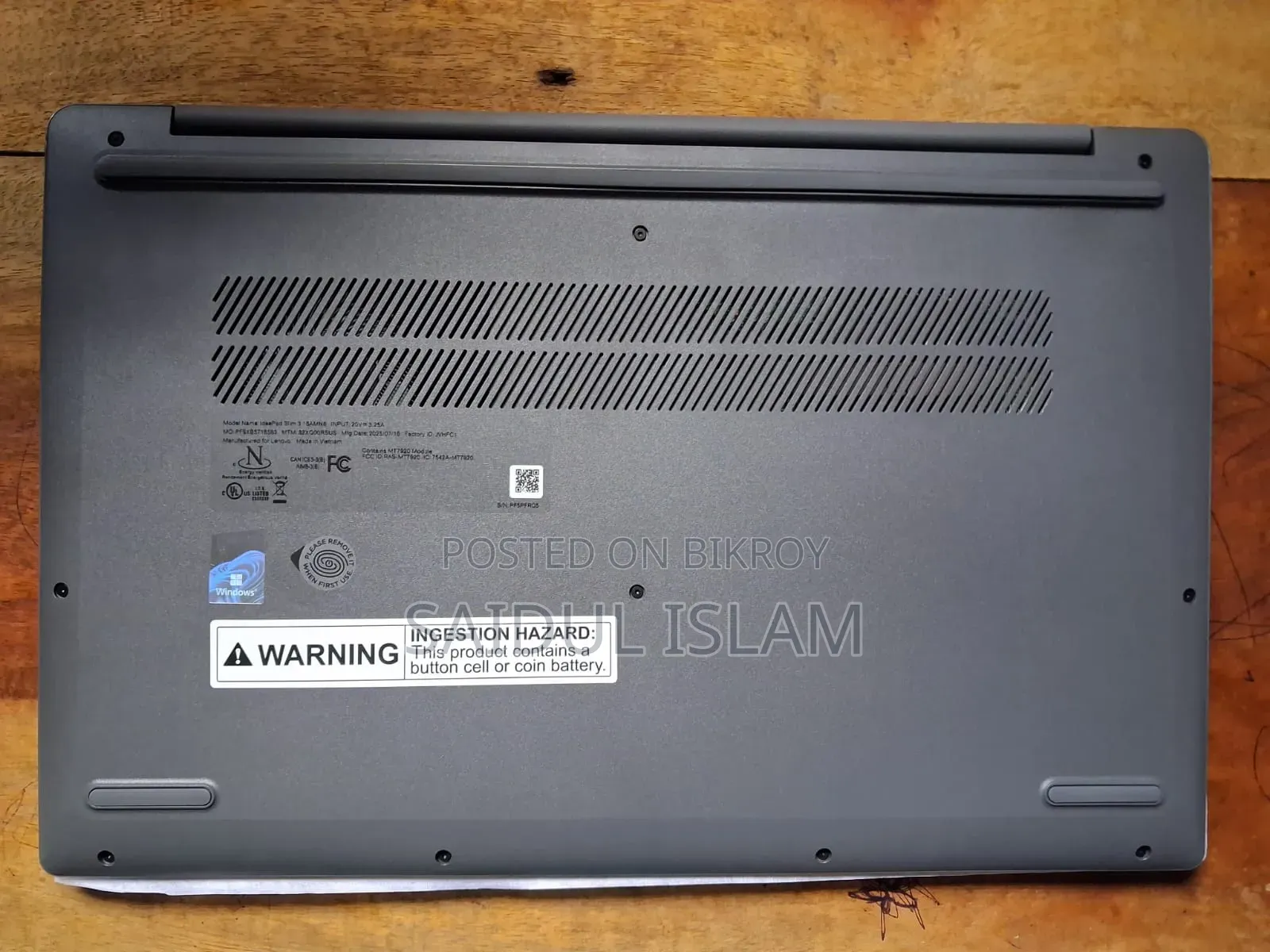 Laptop Lenovo Ideapad 3 8GB AMD Ryzen 5 SSD 512GB