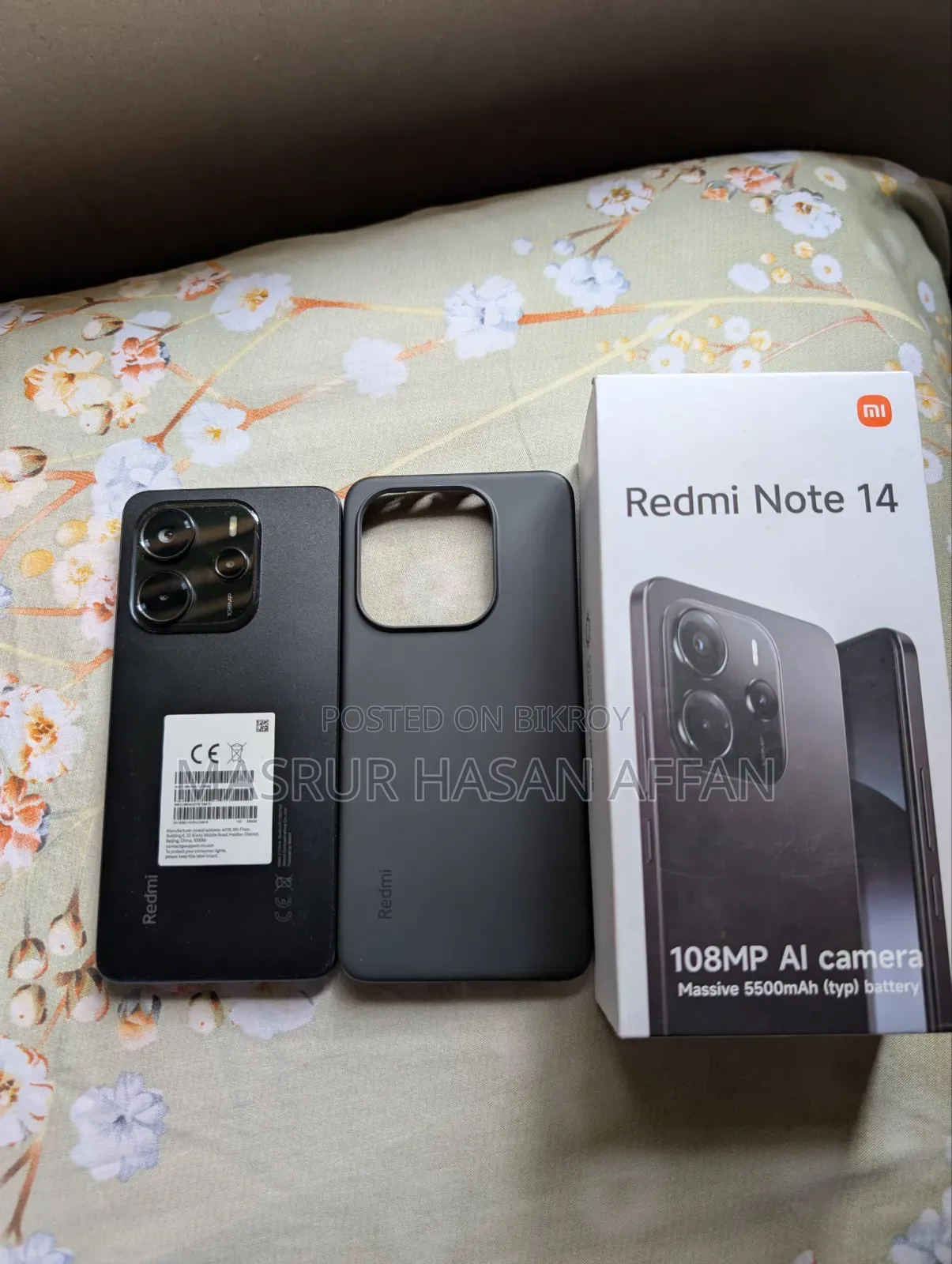 Xiaomi Redmi Note 14 4G 256 GB Black