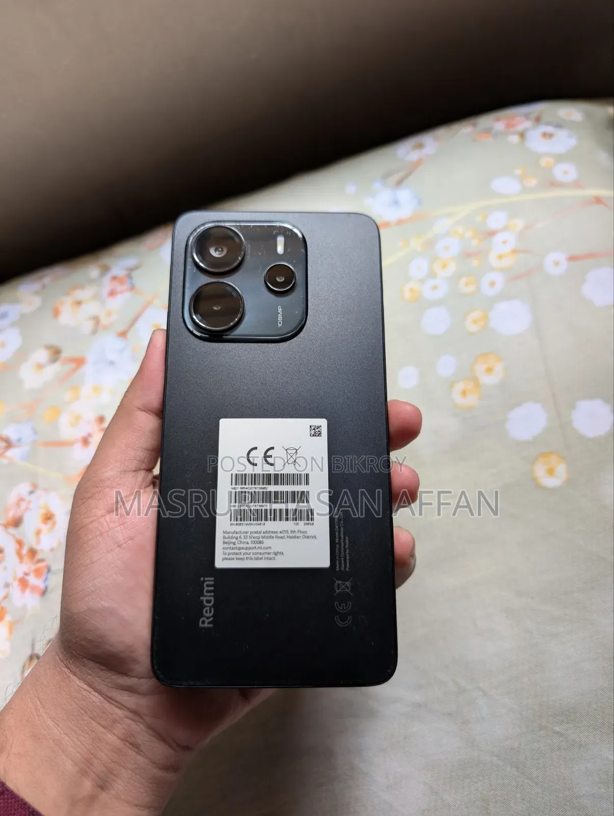 Xiaomi Redmi Note 14 4G 256 GB Black