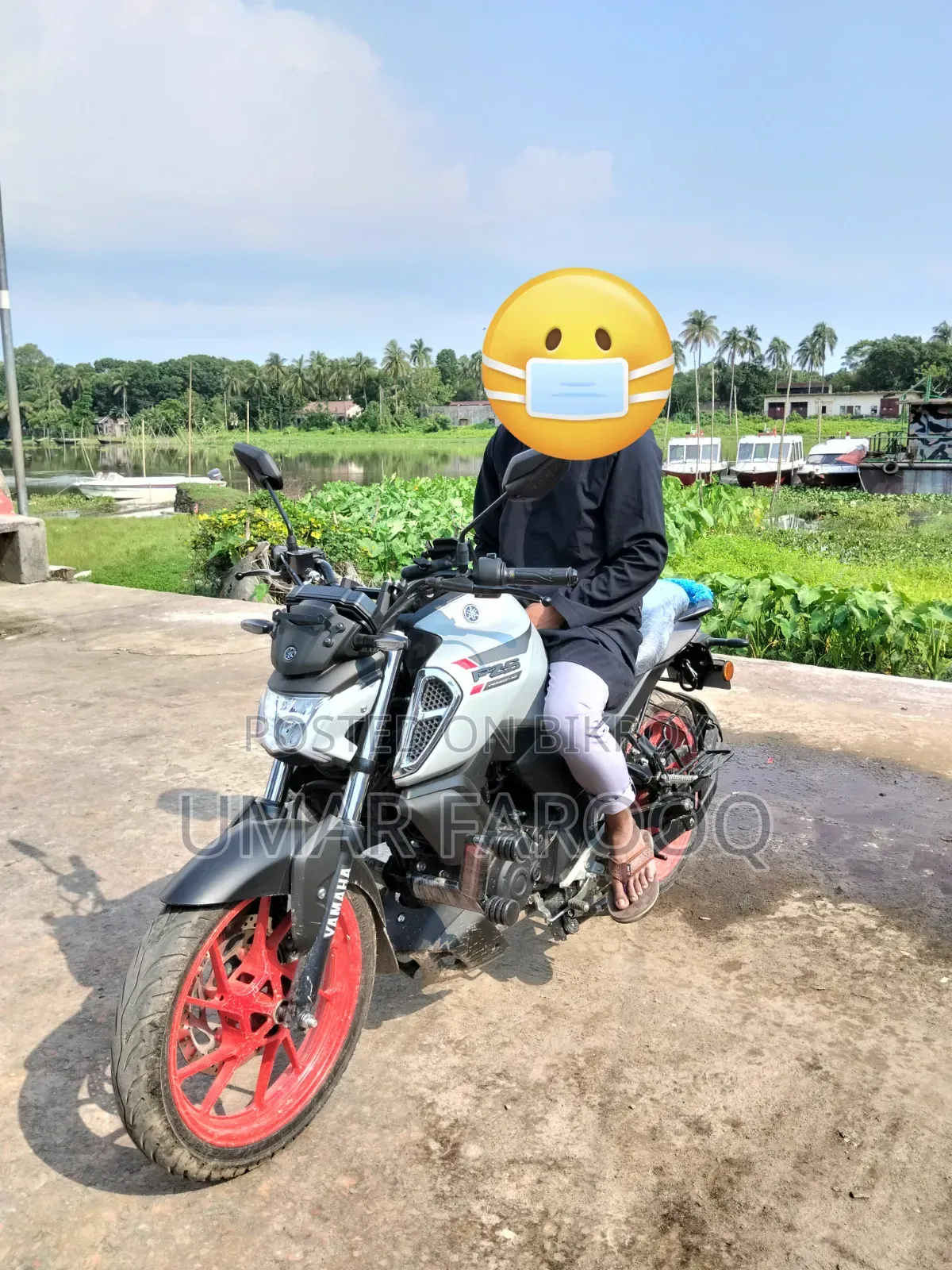 Yamaha FZS V4 2026 White