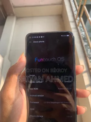 Vivo Y50 128 GB Bronze