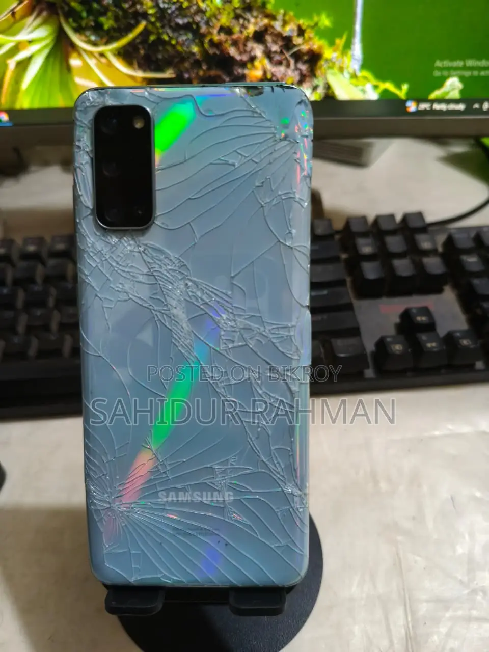 স্যামসাং গ্যালাক্সি এস২০ ৫জি ইউডব্লিউ ১২৮ জিবি সিলভার