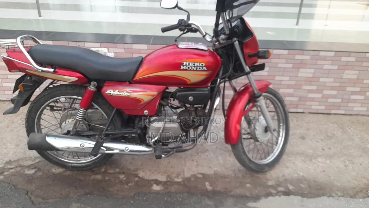 Hero Splendor Plus 2010 Red