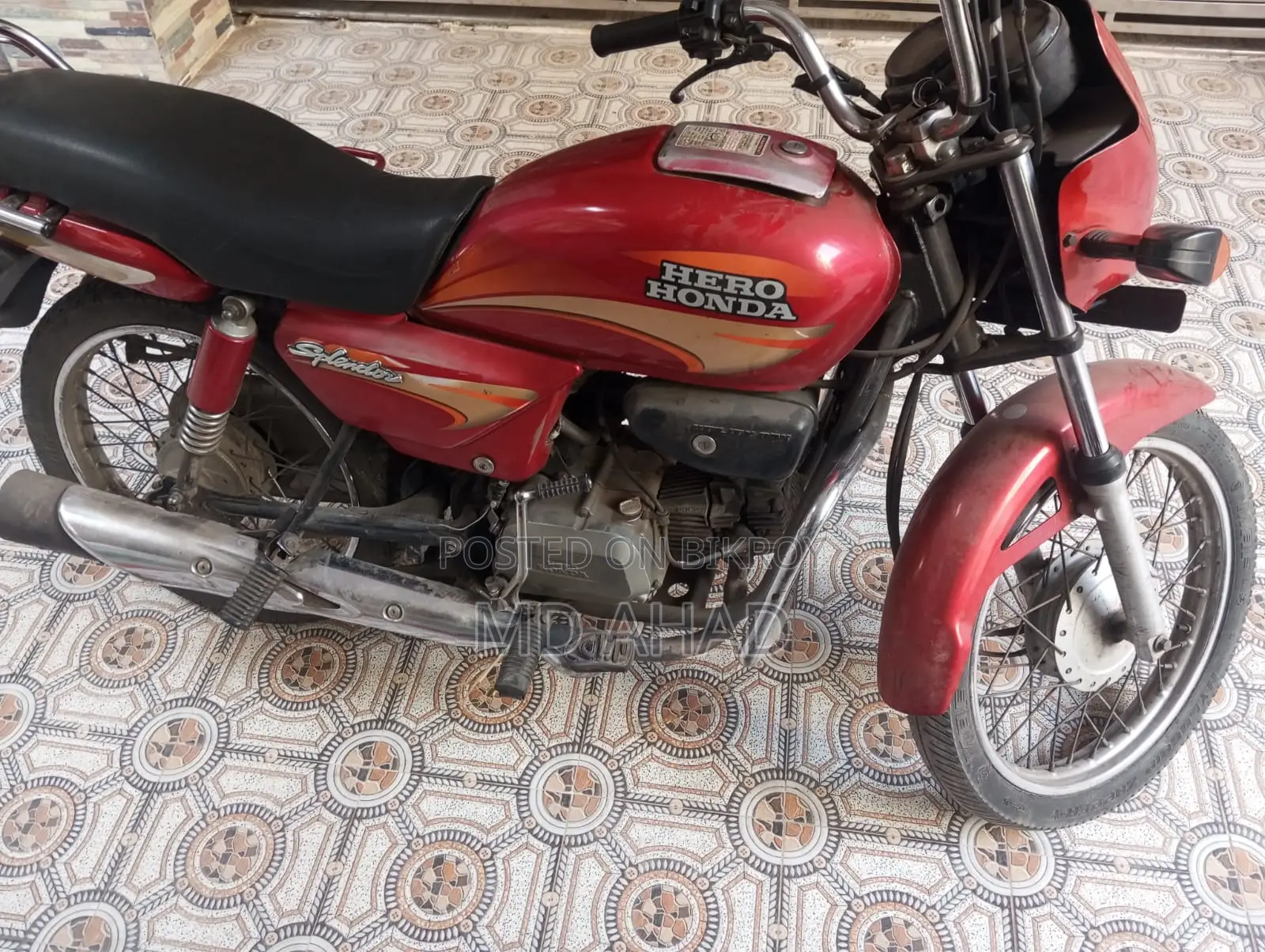 Hero Splendor Plus 2010 Red