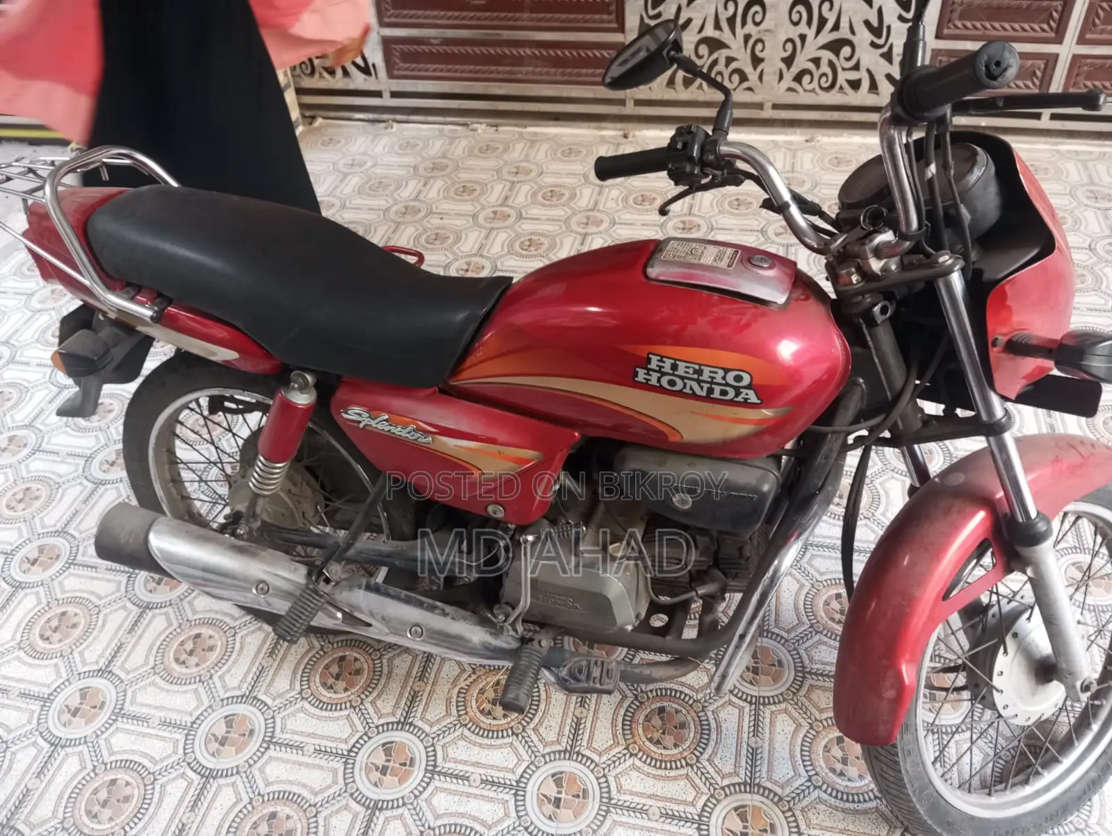 Hero Splendor Plus 2010 Red