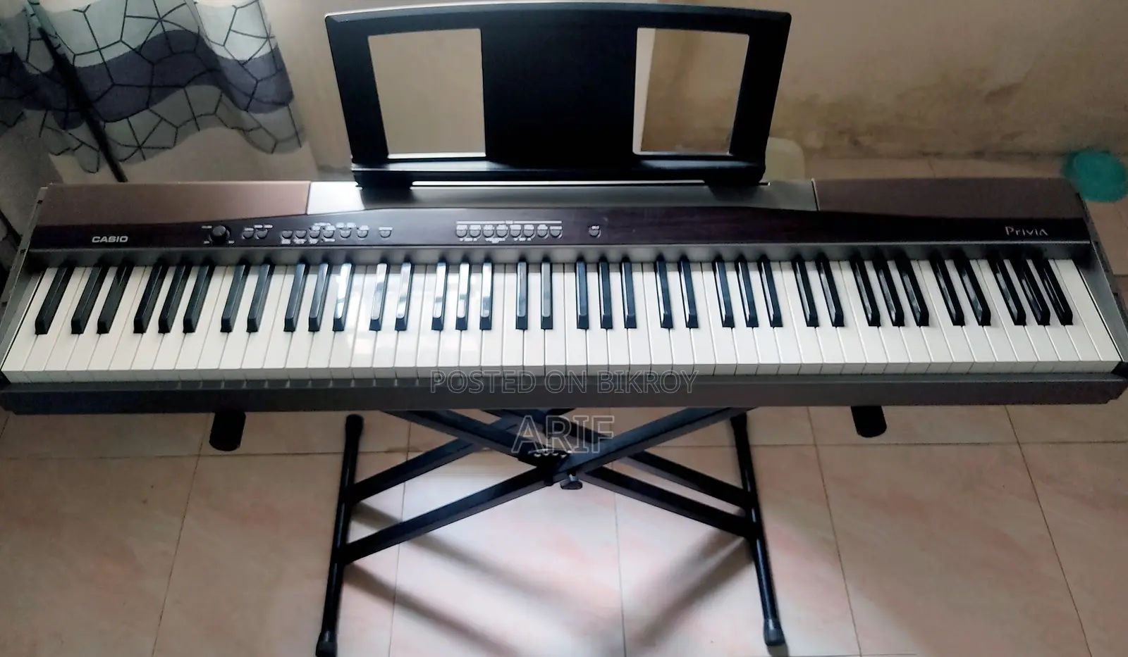 CASIO Privia PX-100 88-Key Hammer Action Digital Piano With MIDI