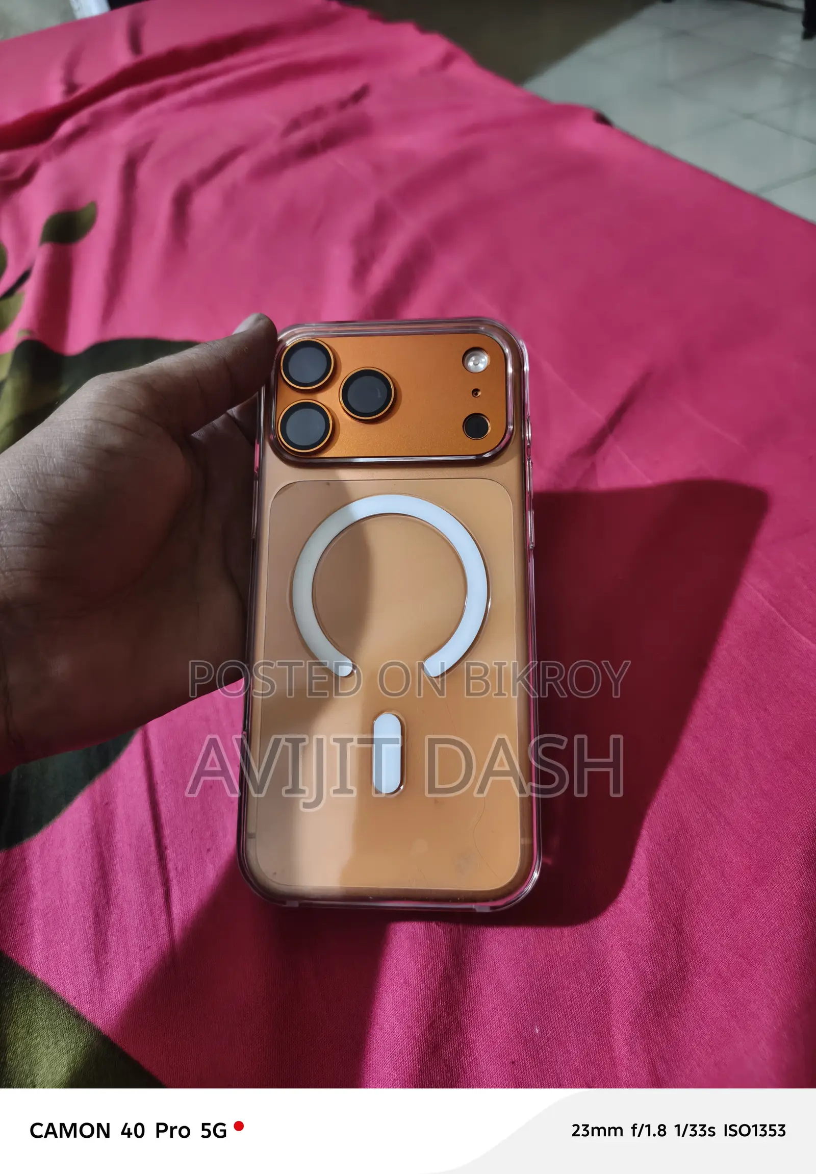 New Apple iPhone 17 Pro Max 256 GB Orange