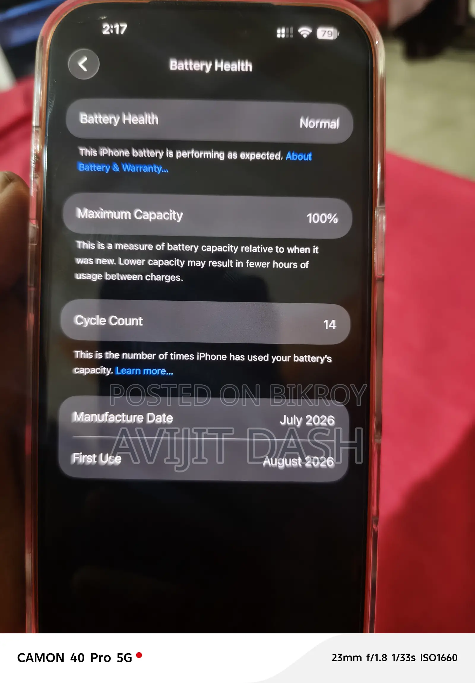 New Apple iPhone 17 Pro Max 256 GB Orange