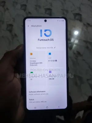 Vivo Y36 5G 256 GB Gold