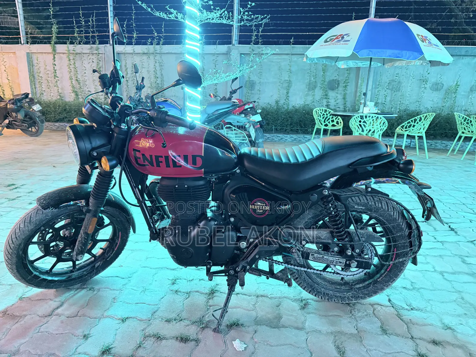Royal Enfield Hunter 350 2024 Red