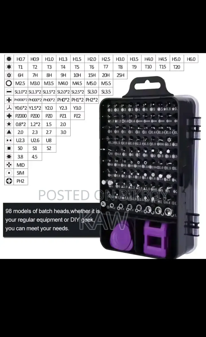 Mobile Tool Set 115 PCS Set Box
