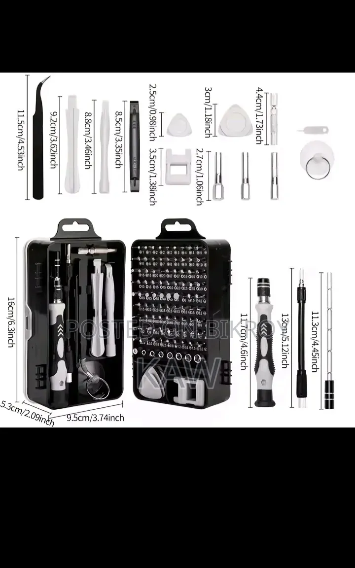 Mobile Tool Set 115 PCS Set Box