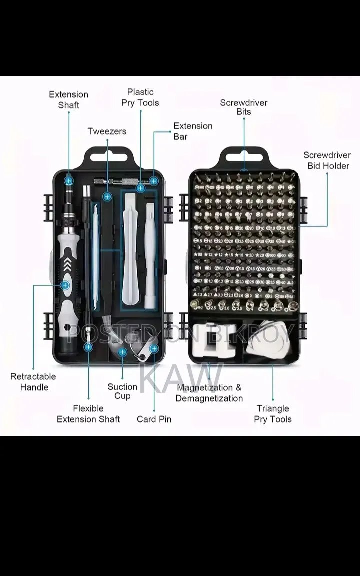 Mobile Tool Set 115 PCS Set Box
