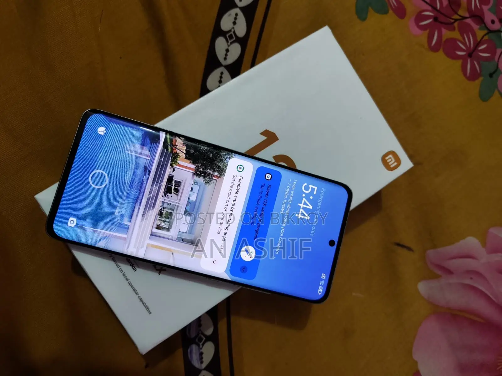 শাওমি ১২এক্স ১২৮ জিবি পার্পল