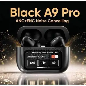 Black A9 Pro TWS Wireless Earbuds