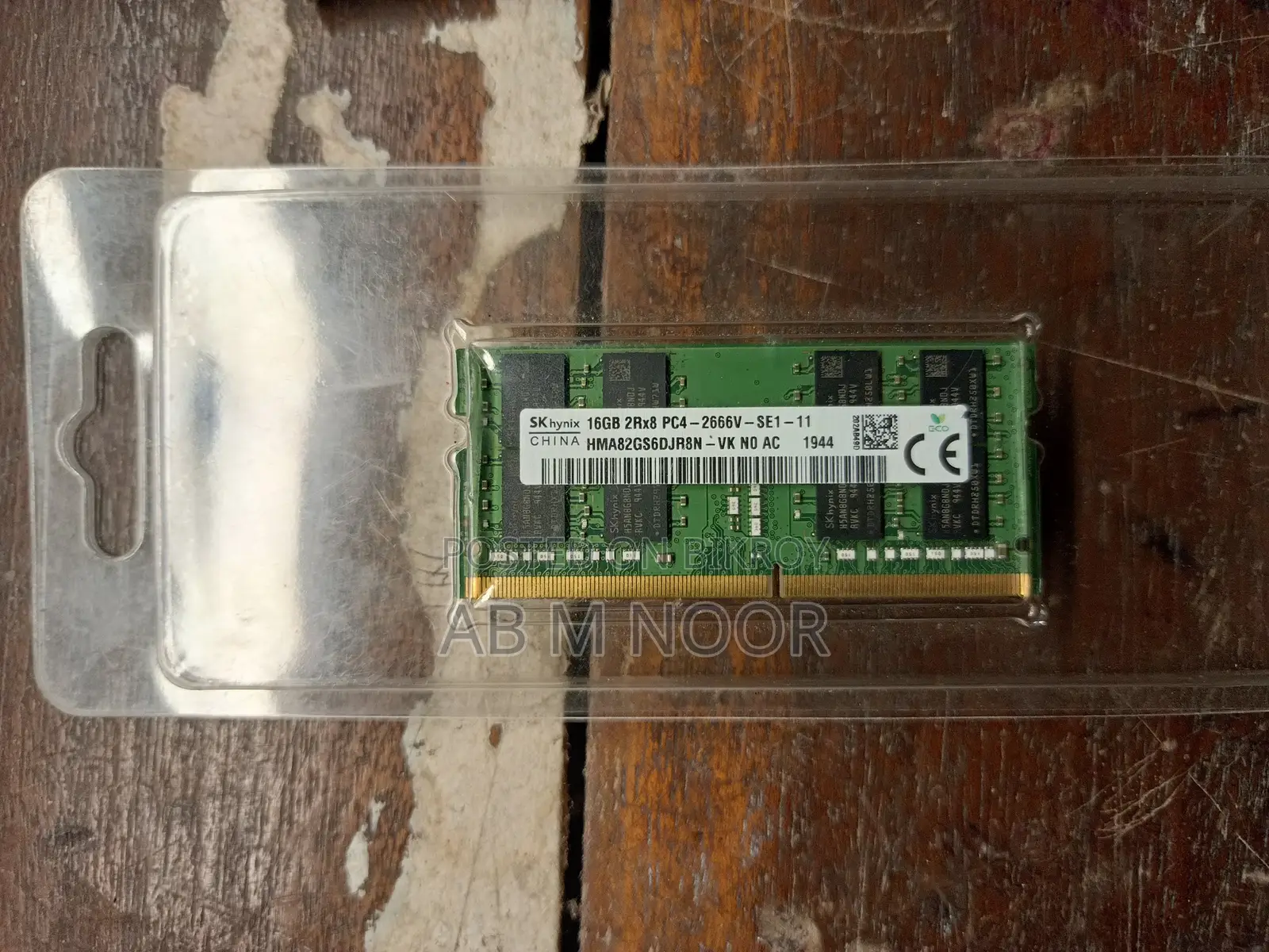 16GB SK Hynix DDR4 2666MHz Laptop RAM (Faulty)