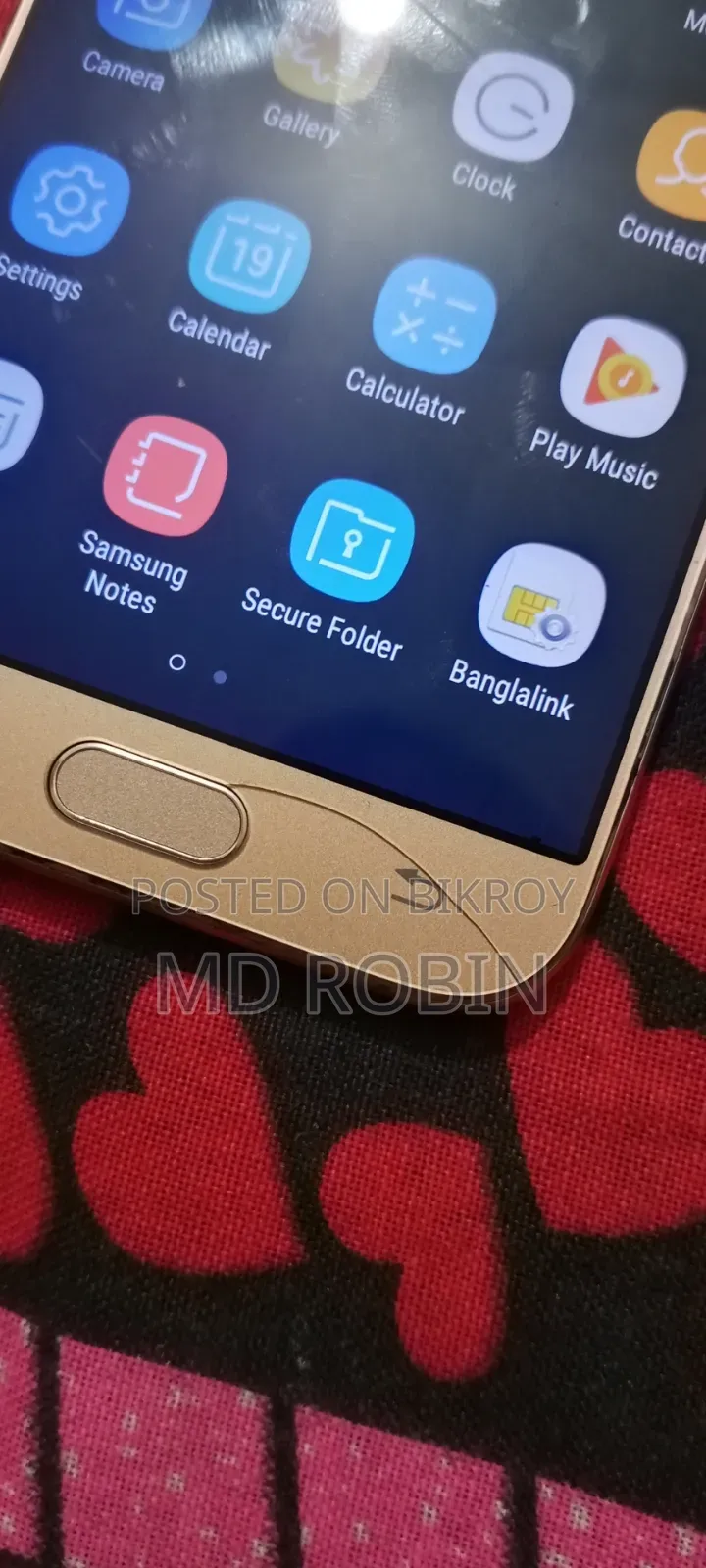 স্যামসাং গ্যালাক্সি জে৫ প্রো ৩২ জিবি গোল্ড
