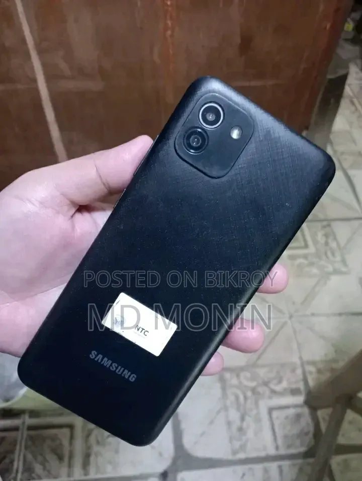 Samsung Galaxy A03 64 GB Black