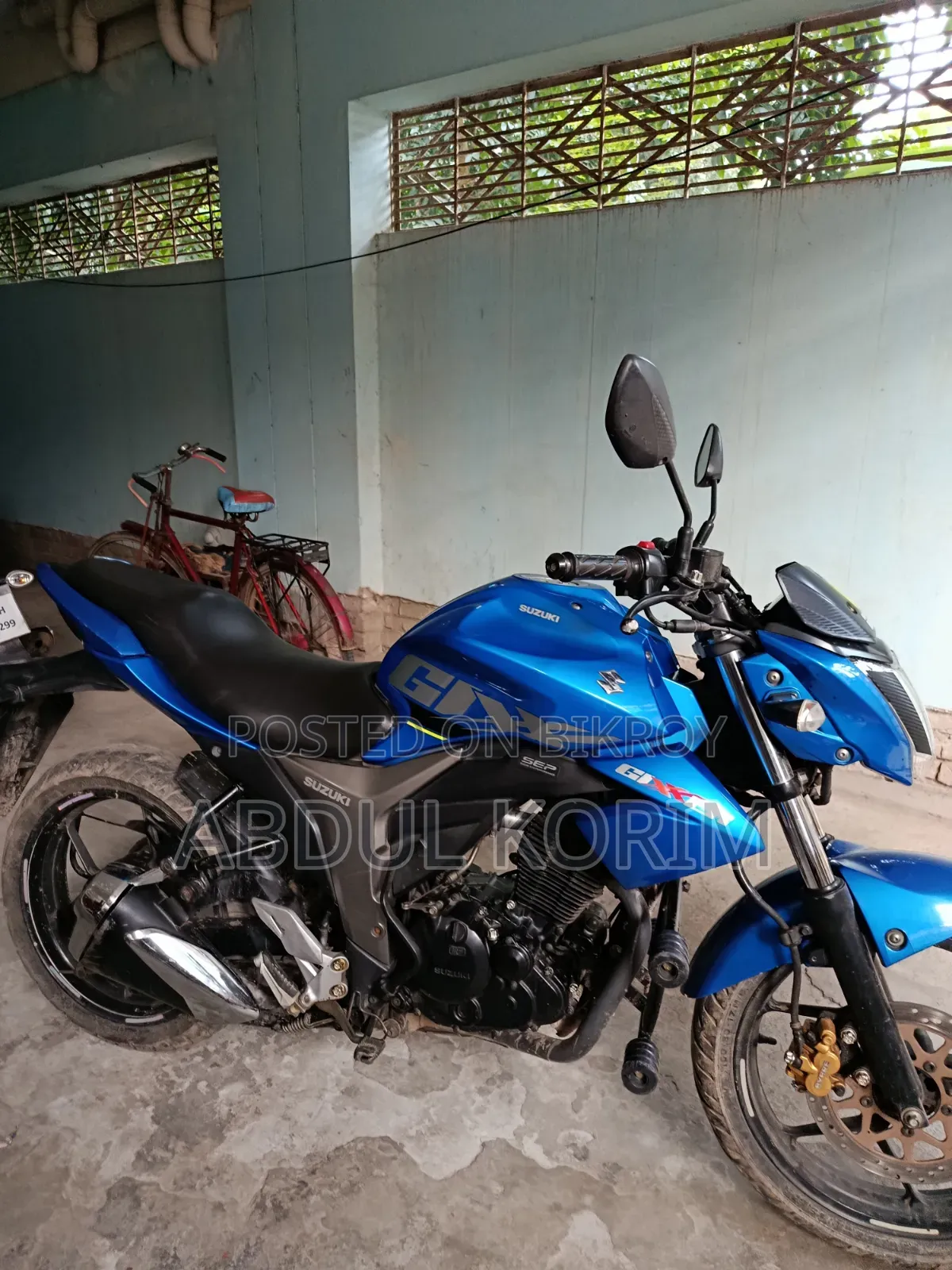 Suzuki Gixxer 2022 Blue