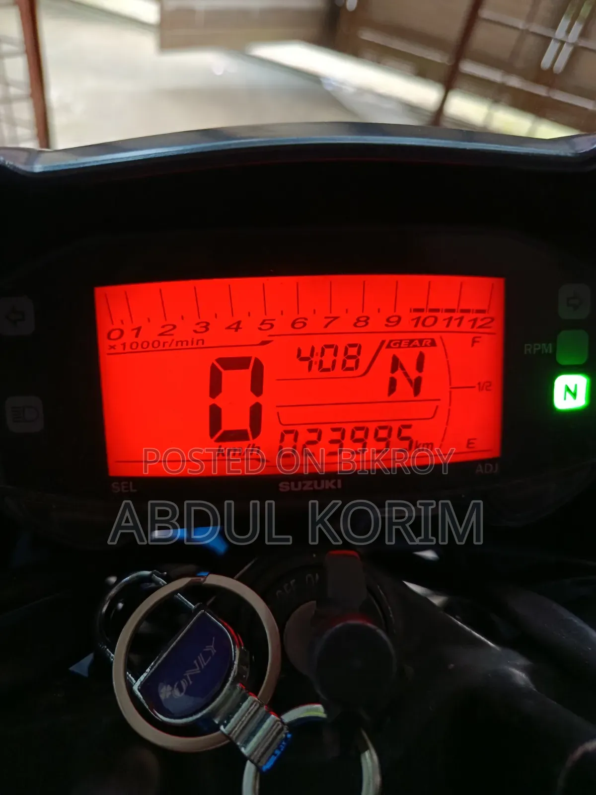 Suzuki Gixxer 2022 Blue