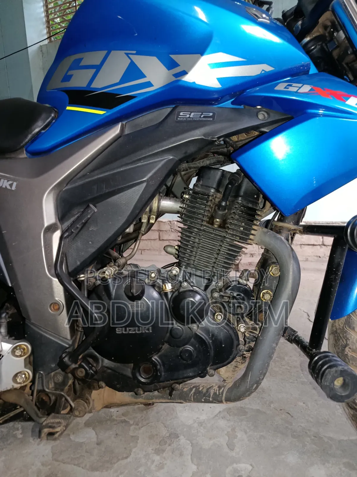Suzuki Gixxer 2022 Blue