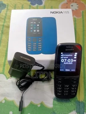 New Nokia 105 (2022) Black
