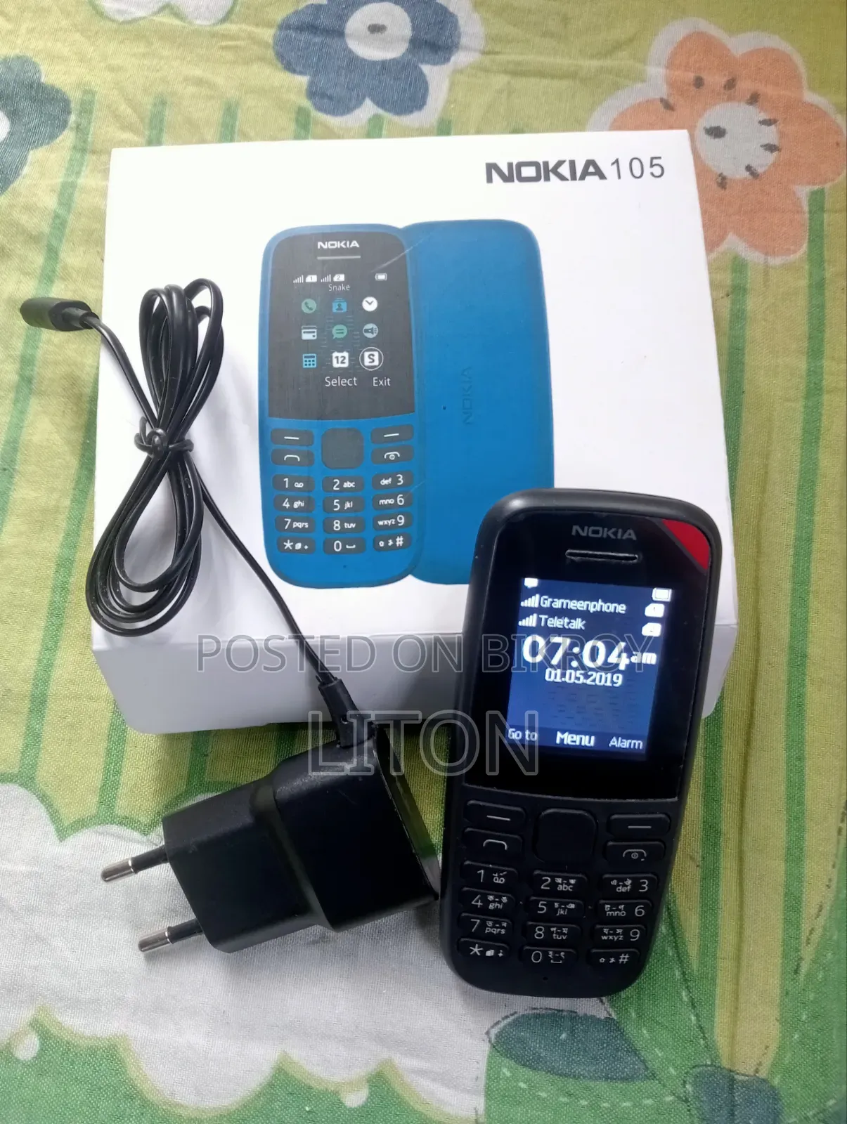 New Nokia 105 (2022) Black