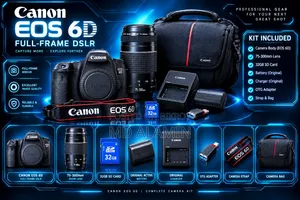 Canon 6d 75/300 Lens Full Setup