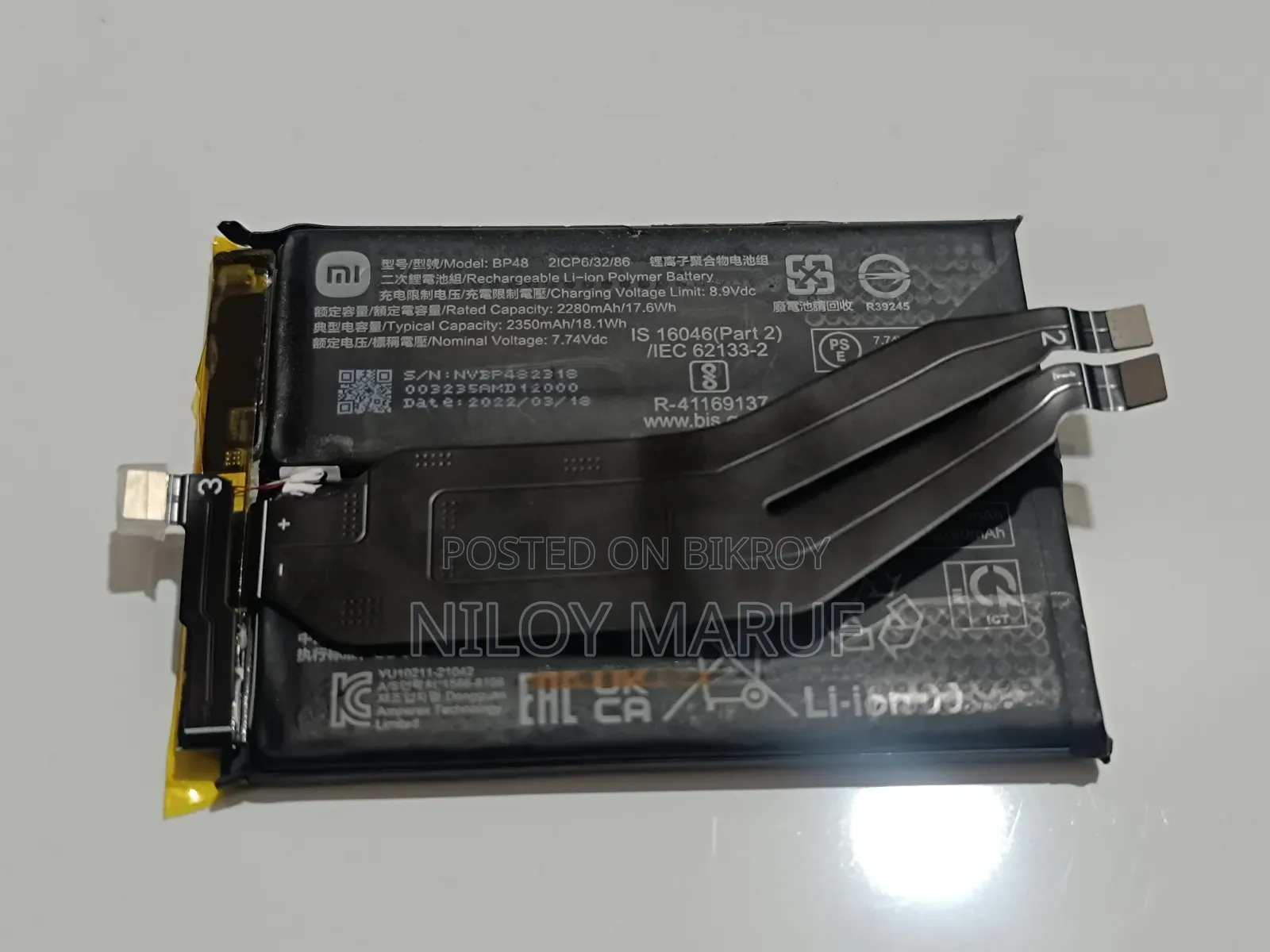 Redmi Gaming/ Original Battery Display