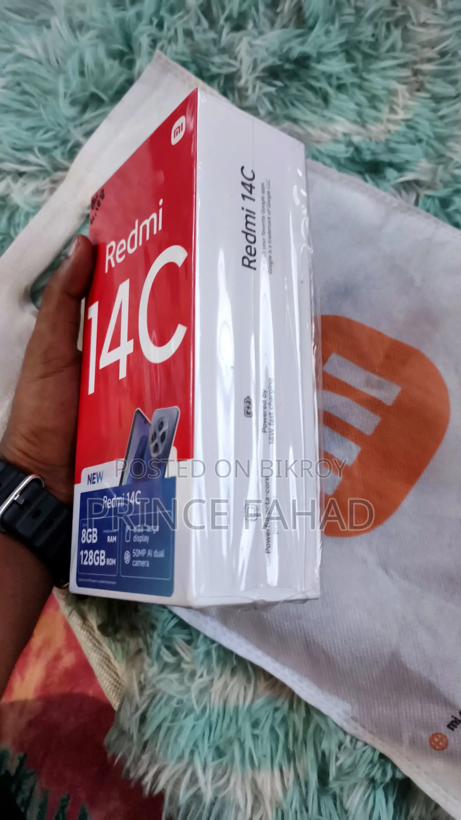 New Xiaomi Redmi 14C 128 GB Red