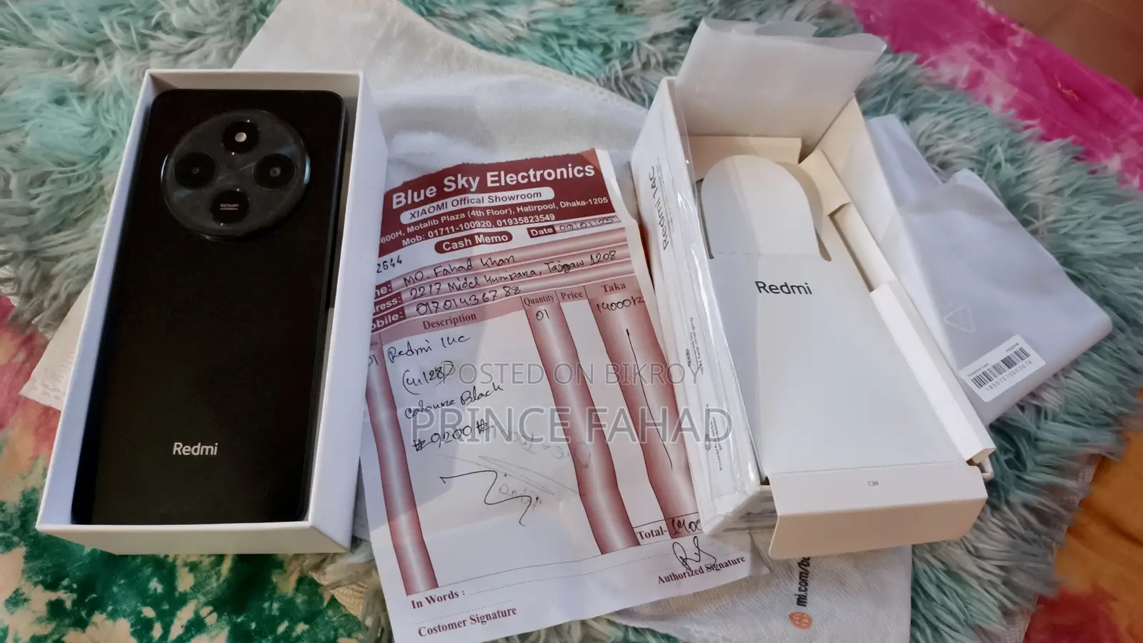 New Xiaomi Redmi 14C 128 GB Red