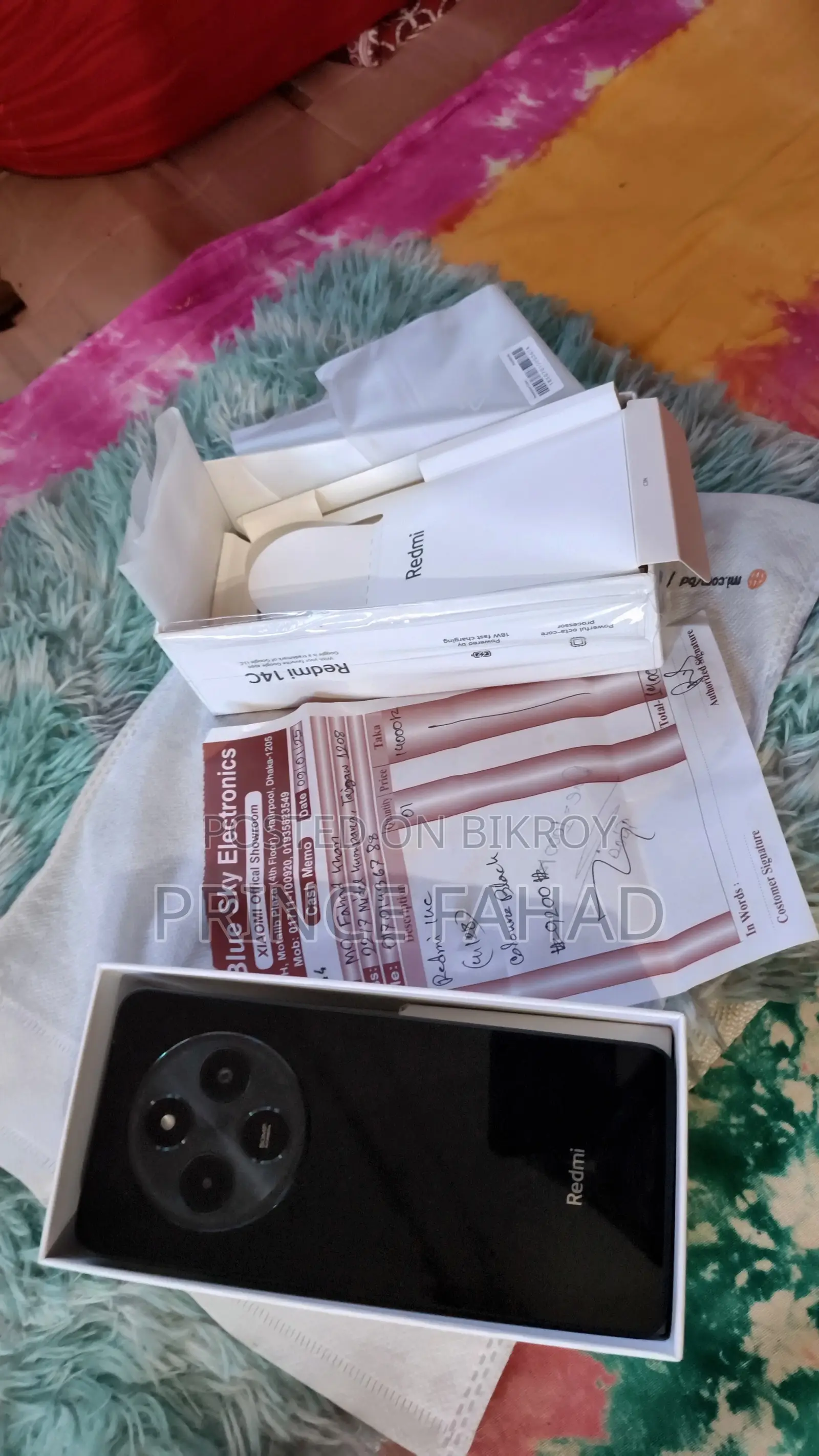 New Xiaomi Redmi 14C 128 GB Red