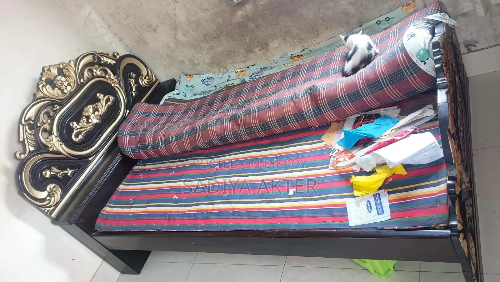 Teak Wood Bed