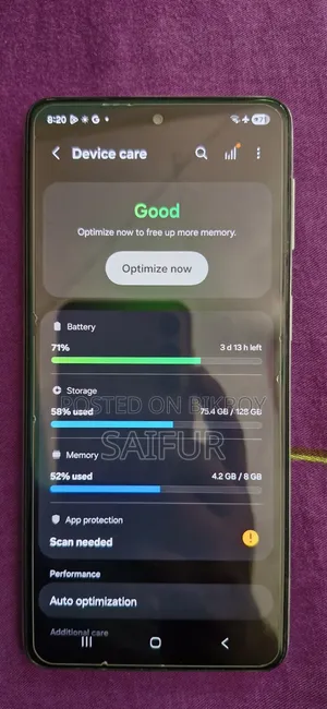Samsung Galaxy Quantum 3 128 GB White