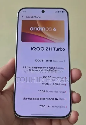 iQOO 256 GB White