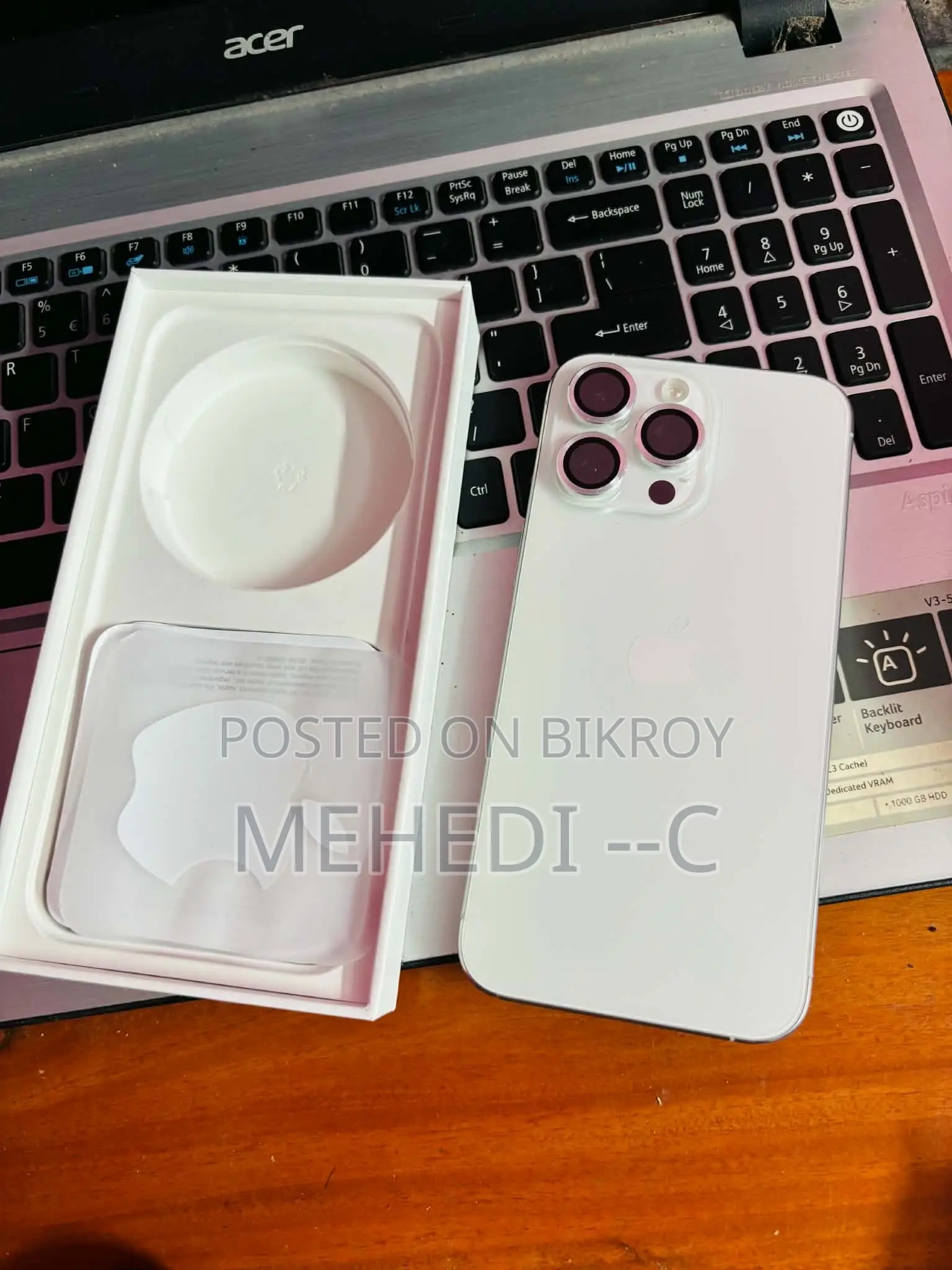 Apple iPhone 15 Pro Max 256 GB White