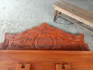 Complete Shari Mahogany Wood Box Bed