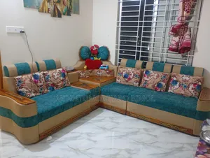 Corner Sofa Set, with a tea table