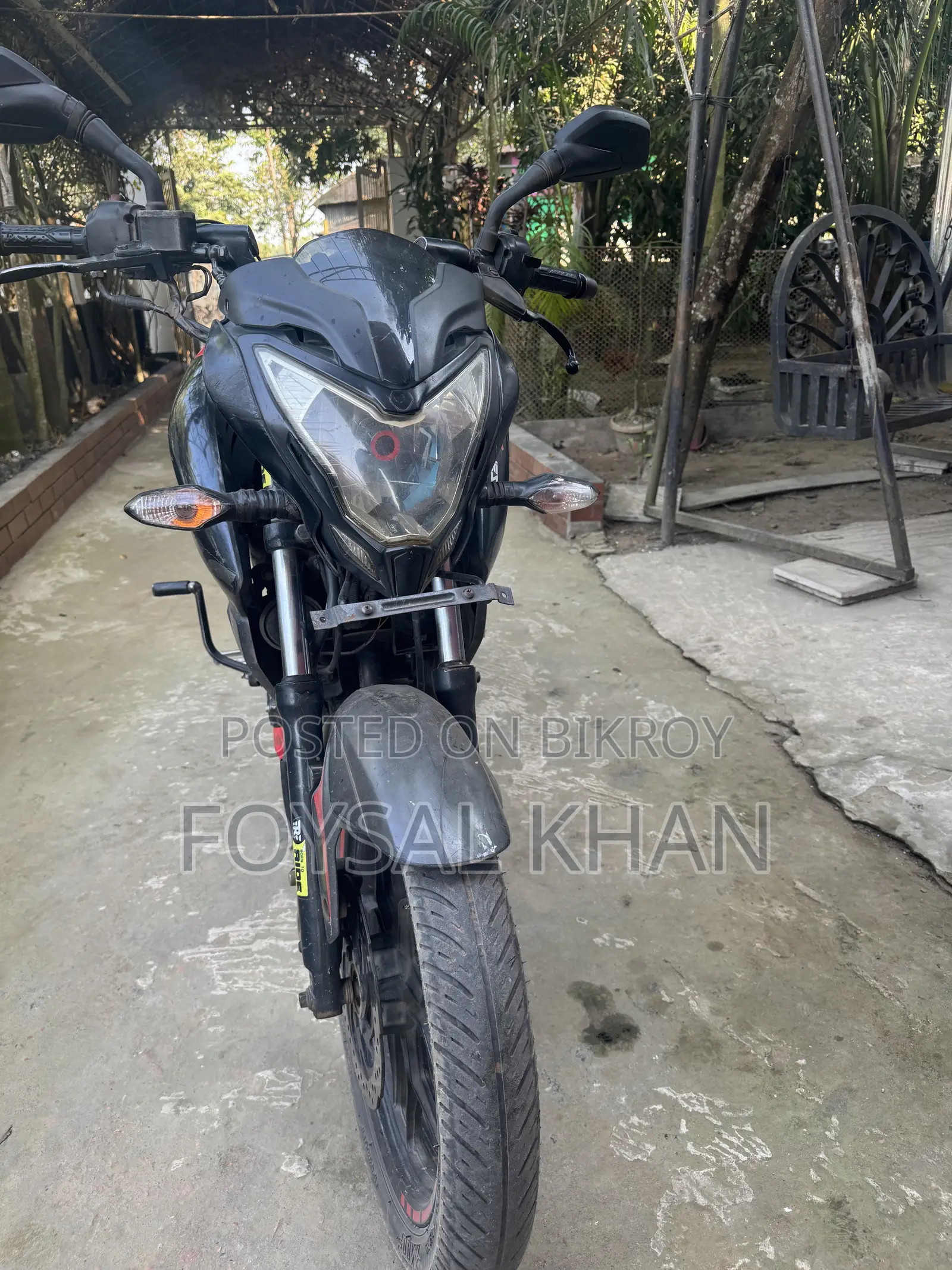 বাজাজ পালসার এনএস ১৬০ ২০১৮ লাল