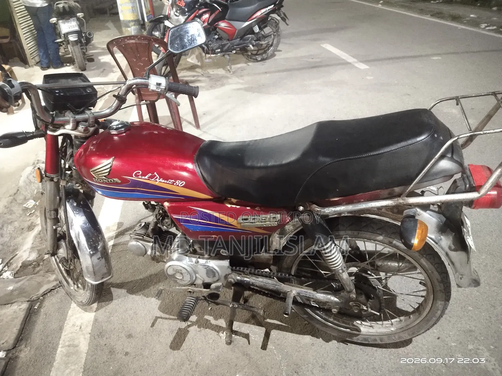 Honda 2008 Red