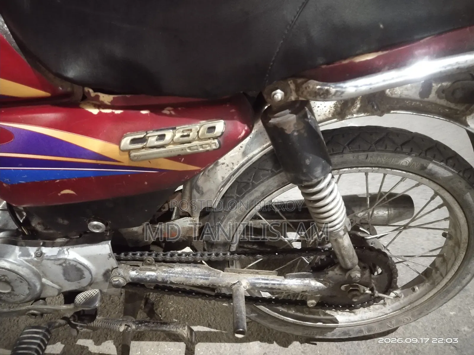 Honda 2008 Red